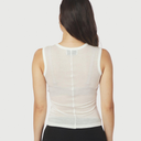 Neo Noir Nimbi Fine Rib Top White