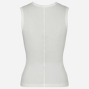 Neo Noir Nimbi Fine Rib Top White