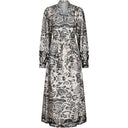 Neo Noir Nova Deco Paisley Dress Creme