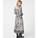 Neo Noir Nova Deco Paisley Dress Creme