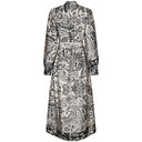 Neo Noir Nova Deco Paisley Dress Creme