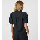 Neo Noir Odesa Linen Blouse Navy