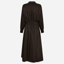 Neo Noir Ottana Poplin Dress Chocolate Brown - J BY J Fashion