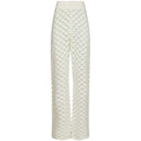 Neo Noir Rizzy Crochet Pants Off White