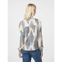 Neo Noir Rosslyn Paisley Drop Blouse Creme