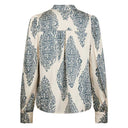 Neo Noir Rosslyn Paisley Drop Blouse Creme