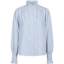Neo Noir Salma Stripe Blouse Light Blue