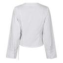 Neo Noir Salvia Poplin Shirt White