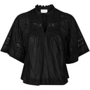 Neo Noir Siama S Voile Blouse Black