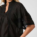Neo Noir Siama S Voile Blouse Black