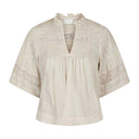 Neo Noir Siama S Voile Blouse Ivory