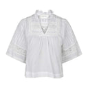 Neo Noir Siama S Voile Blouse White