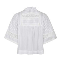 Neo Noir Siama S Voile Blouse White