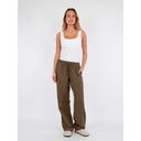 Neo Noir Sonar Linen Pants Army - J BY J Fashion