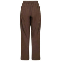 Neo Noir Sonar Linen Pants Brown