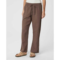 Neo Noir Sonar Linen Pants Brown