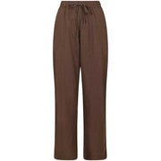 Neo Noir Sonar Linen Pants Brown