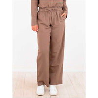 Neo Noir Sonar Linen Pants Mørk Sand - J BY J Fashion