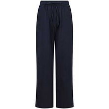 Neo Noir Sonar Linen Pants Navy