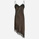 Neo Noir Sorelle Lace Dress Dark Brown - J BY J Fashion