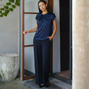 Neo Noir Sury Suit Pants Dark Navy