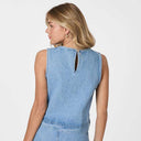 Neo Noir Svetlana Braid Top Blue