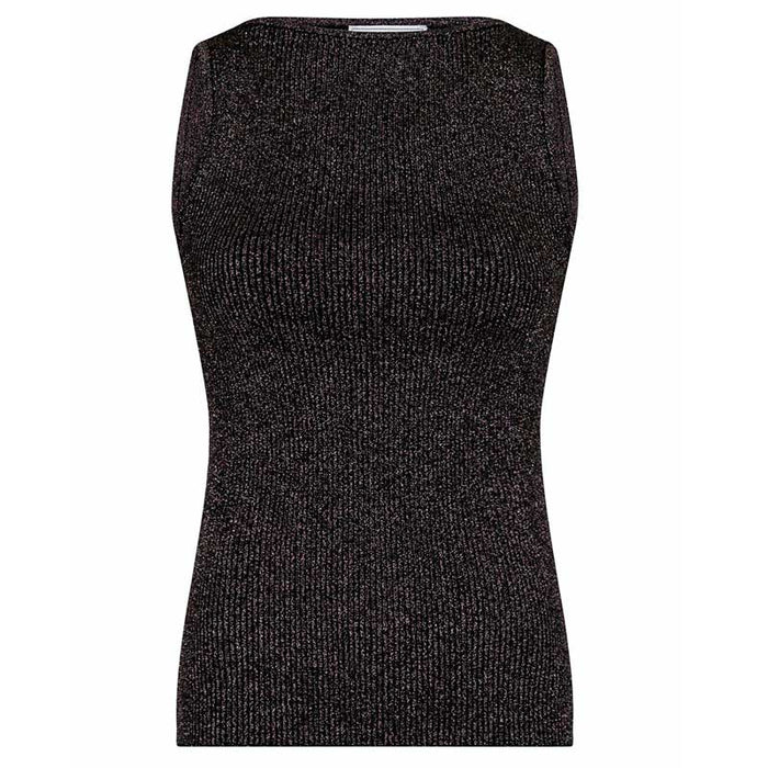 Neo Noir Talia Glitter Knit Top Sort