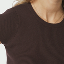 Neo Noir Tirra Knit Tee Brown