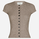 Neo Noir Todda Knit Tee Sand Melange