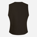 Neo Noir Vendetta Suit Waistcoat Dark Brown