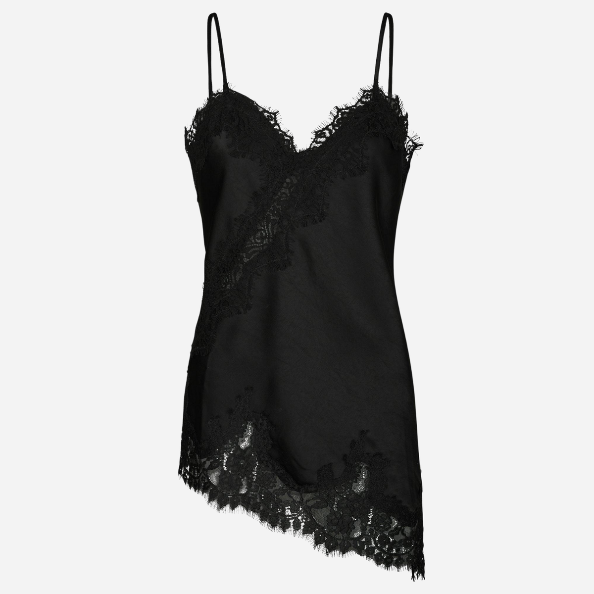 Neo Noir Viole Lace Top Black