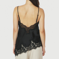 Neo Noir Viole Lace Top Black