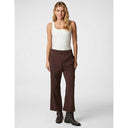 Neo Noir Yana Poplin Pants Dark Brown