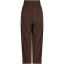 Neo Noir Yana Poplin Pants Dark Brown