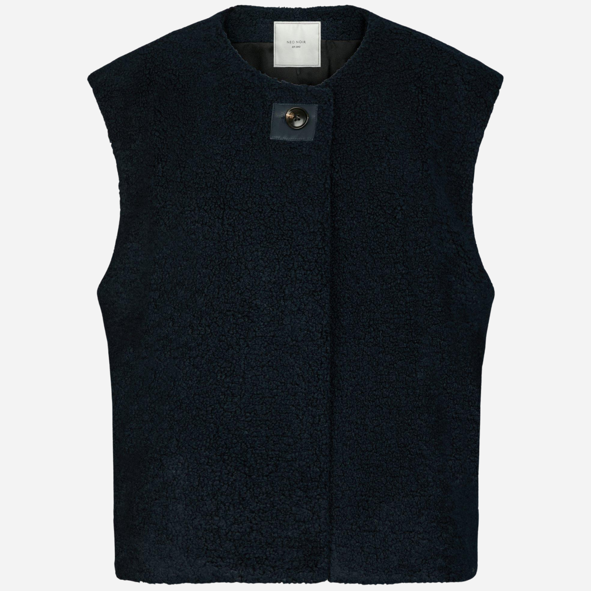 Neo Noir Anjanna Teddy Vest Navy