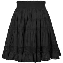 Neo Noir Callia S Voile Skirt Black