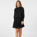 Neo Noir Callia S Voile Skirt Black