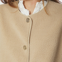 Neo Noir Mariko Teddy Vest Sand - J BY J Fashion