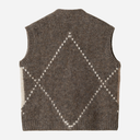 Noella Laiana Knit Vest Ash Brown Mix