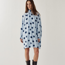 Noella Lorenia Dress Delice Blue Print