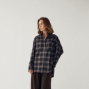 Noella N-Marlon Shirt Brown Blue Check
