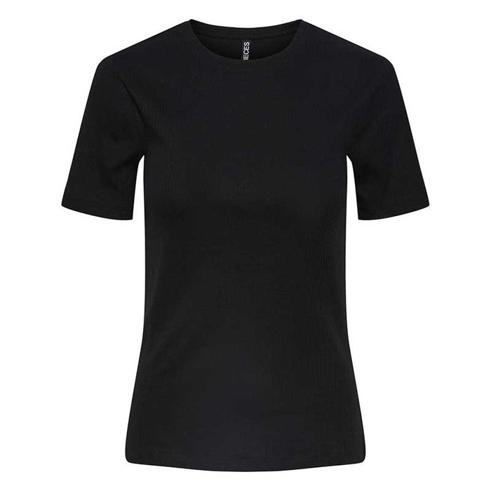 PCRuka SS Top Noos BC T-Shirt Sort - J BY J Fashion