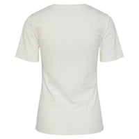 PCRuka SS Top Noos T-Shirt Hvid - J BY J Fashion