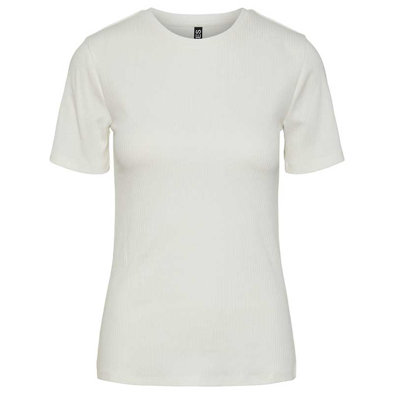 PCRuka SS Top Noos T-Shirt Hvid - J BY J Fashion