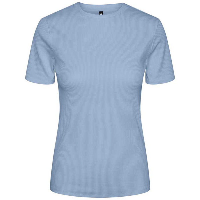PCRuka SS Top Noos T-Shirt Lyseblå - J BY J Fashion