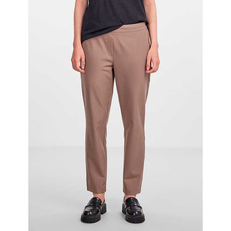 PIECES PCBOSS MW ANKLE PANTS NOOS SAND