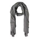 PIECES PCCILJA LONG SCARF NOOS BC MØRKEGRÅ