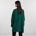 PIECES PCELLEN LS LONG KNIT CARDIGAN NOOS BC GRØN
