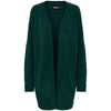 PIECES PCELLEN LS LONG KNIT CARDIGAN NOOS BC GRØN