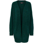 PIECES PCELLEN LS LONG KNIT CARDIGAN NOOS BC GRØN
